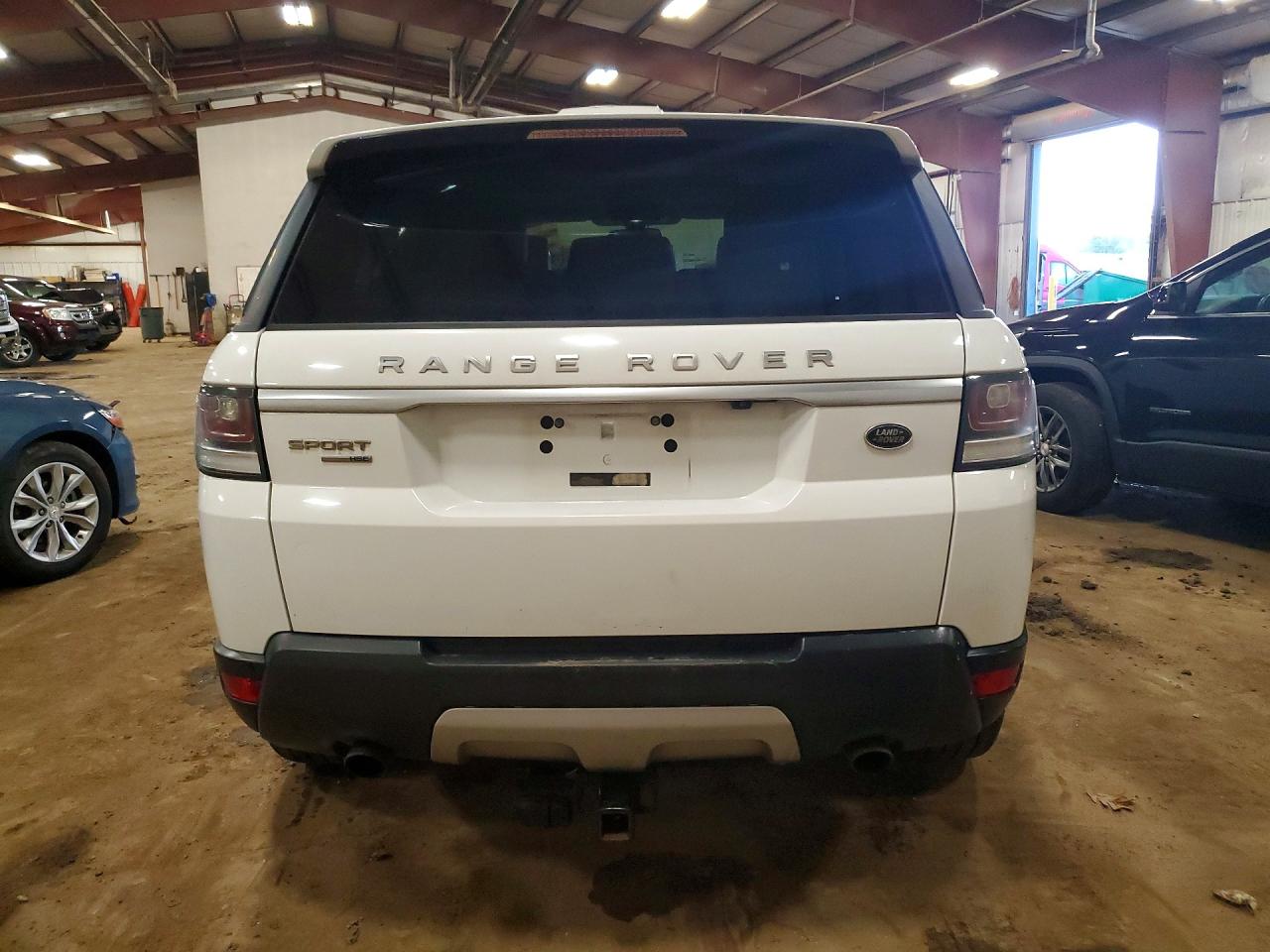 2015 Land Rover Range Rover Sport Hse Белый vin: SALWR2VF5FA609167