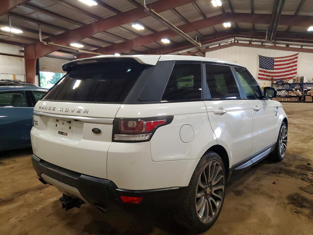 2015 Land Rover Range Rover Sport Hse Белый vin: SALWR2VF5FA609167
