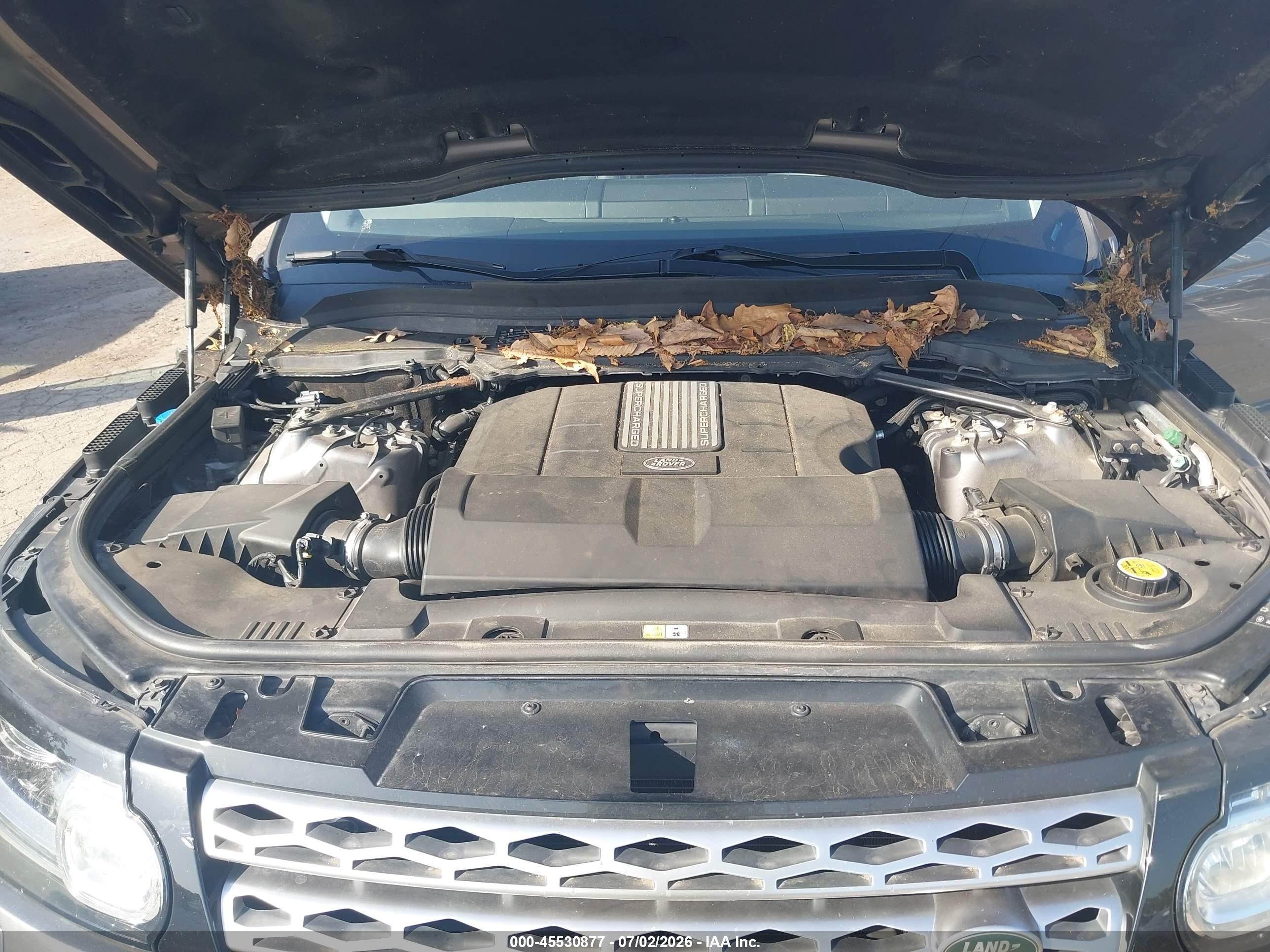 2015 Land Rover Range Rover Sport 3.0l V6 Supercharged Hse Gray vin: SALWR2VF5FA621156