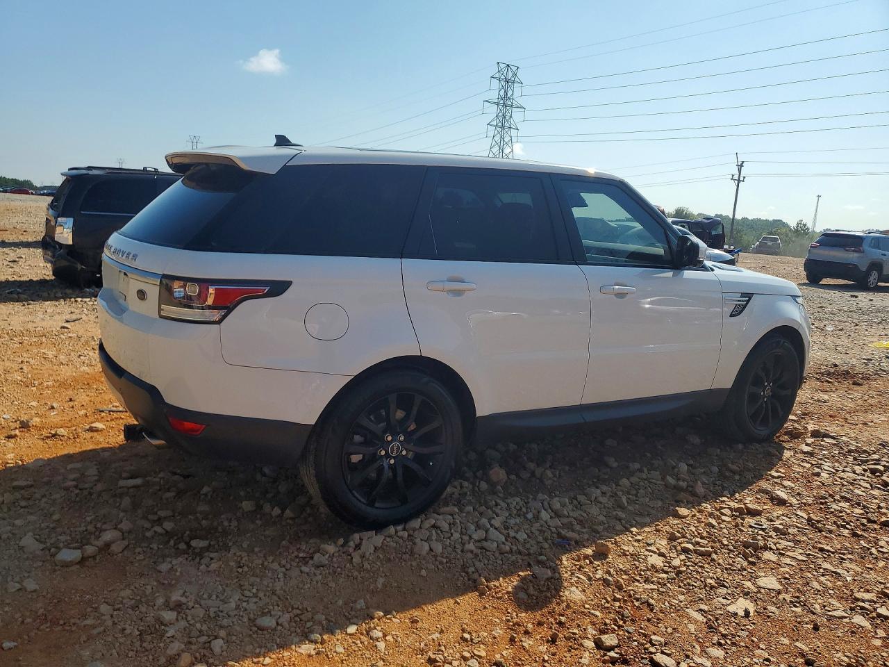 2016 Land Rover Range Rover Sport Hse Белый vin: SALWR2VF5GA556455