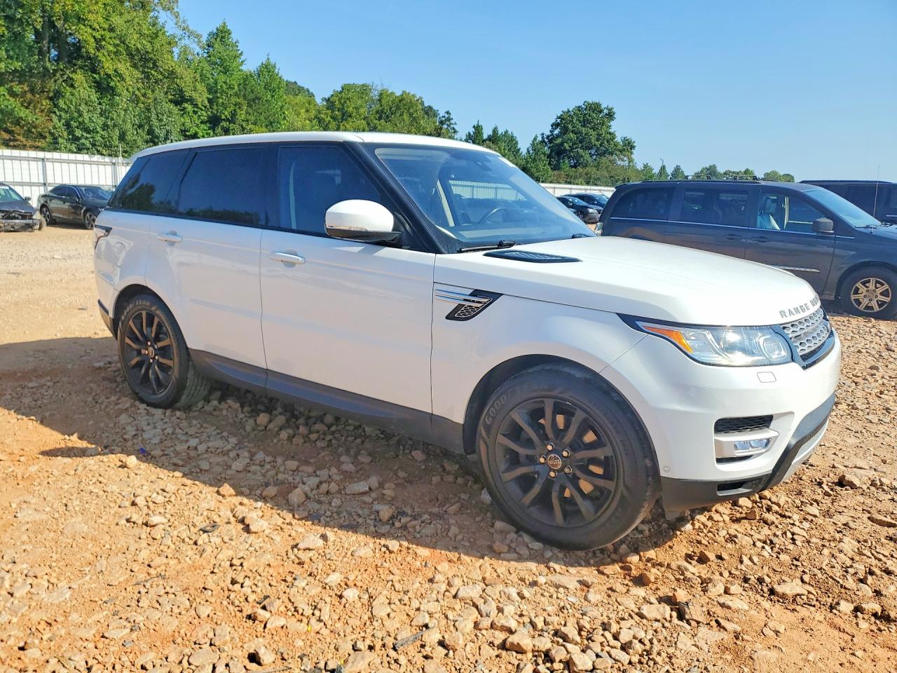 2016 Land Rover Range Rover Sport Hse Белый vin: SALWR2VF5GA556455