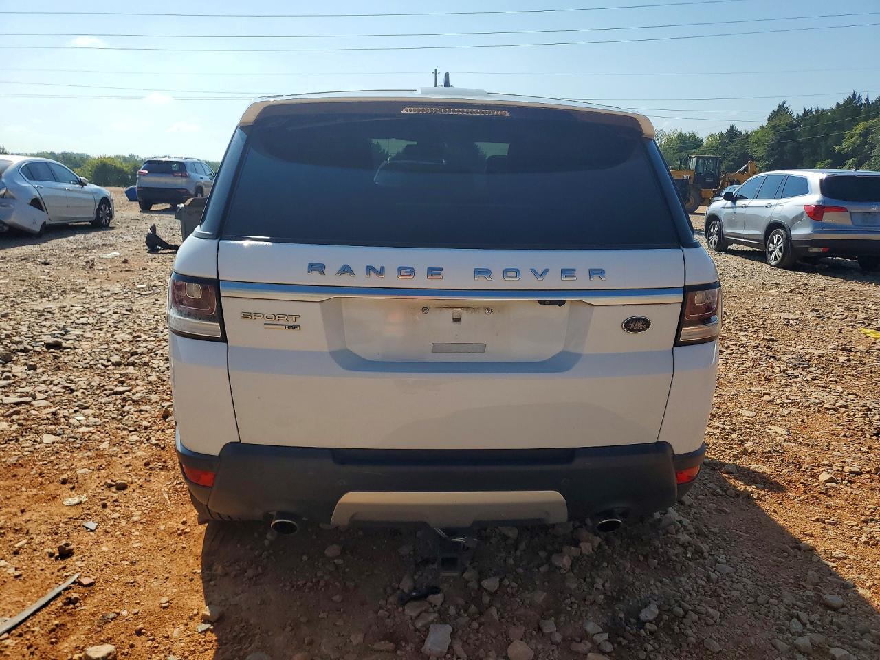 2016 Land Rover Range Rover Sport Hse Белый vin: SALWR2VF5GA556455