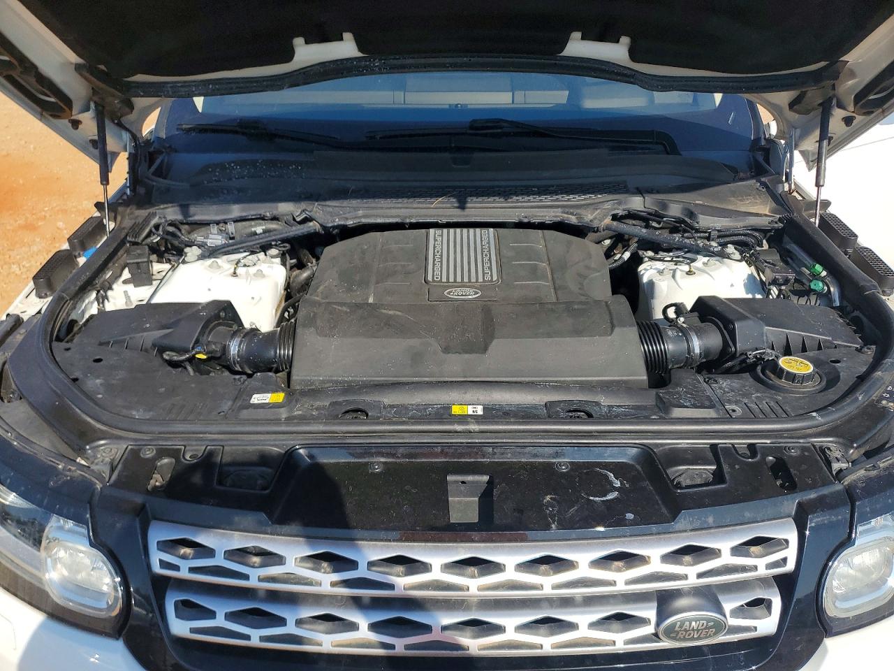 2016 Land Rover Range Rover Sport Hse Белый vin: SALWR2VF5GA556455