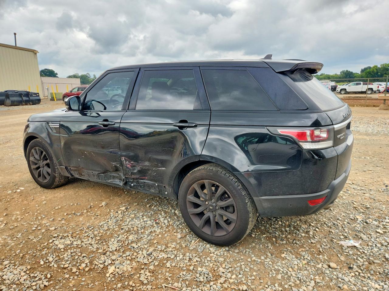 2015 Land Rover Range Rover Sport Hse Черный vin: SALWR2VF6FA519834