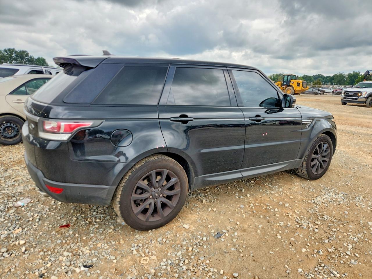 2015 Land Rover Range Rover Sport Hse Черный vin: SALWR2VF6FA519834