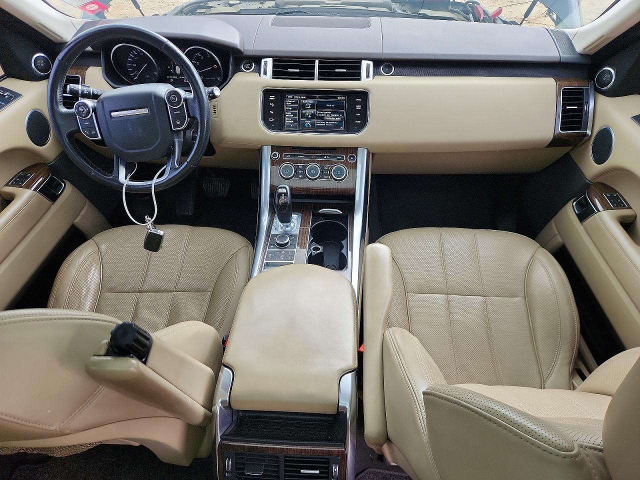 2015 Land Rover Range Rover Sport Hse Черный vin: SALWR2VF6FA519834