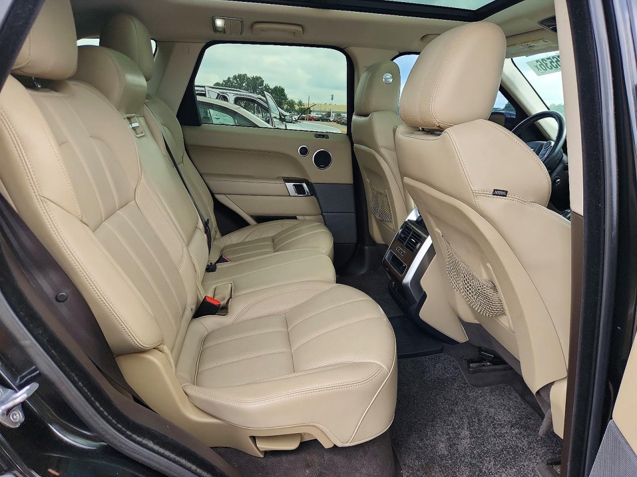 2015 Land Rover Range Rover Sport Hse Черный vin: SALWR2VF6FA519834