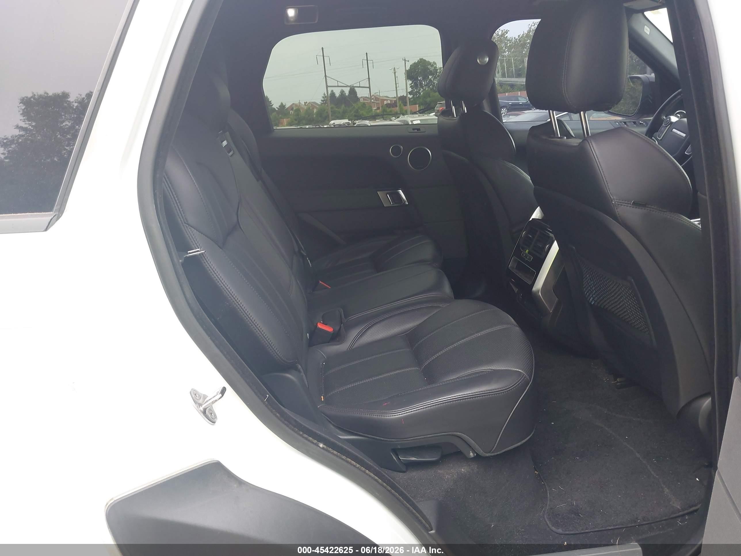 2015 Land Rover Range Rover Sport 3.0l V6 Supercharged Hse White vin: SALWR2VF6FA523303