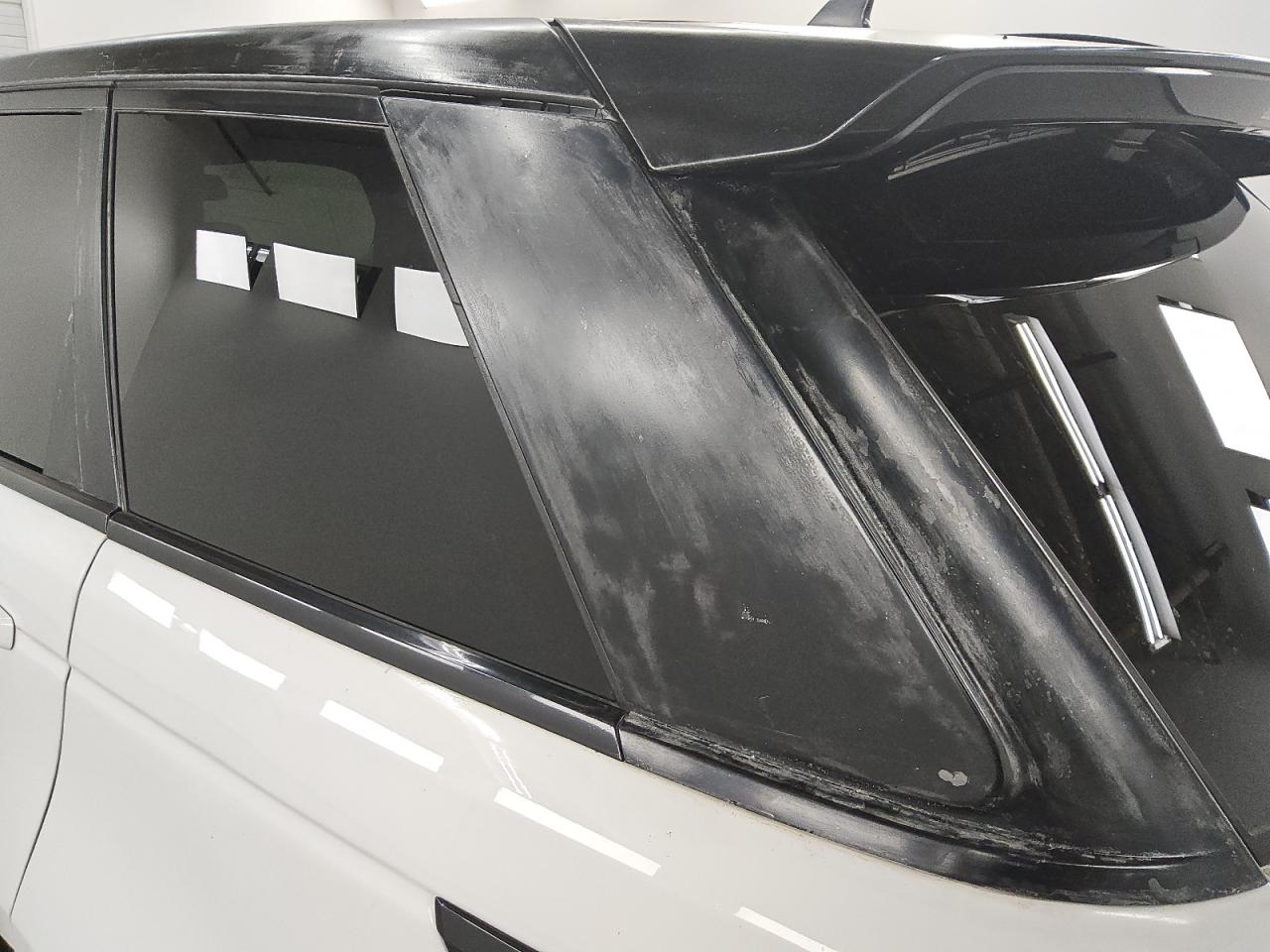 2015 Land Rover Range Rover Sport Hse White vin: SALWR2VF6FA533815 Damage: Left Qtr Panel, Previous Repair, Substandard Repair