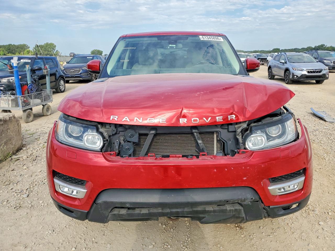 2015 Land Rover Range Rover Sport Hse Red vin: SALWR2VF7FA626343