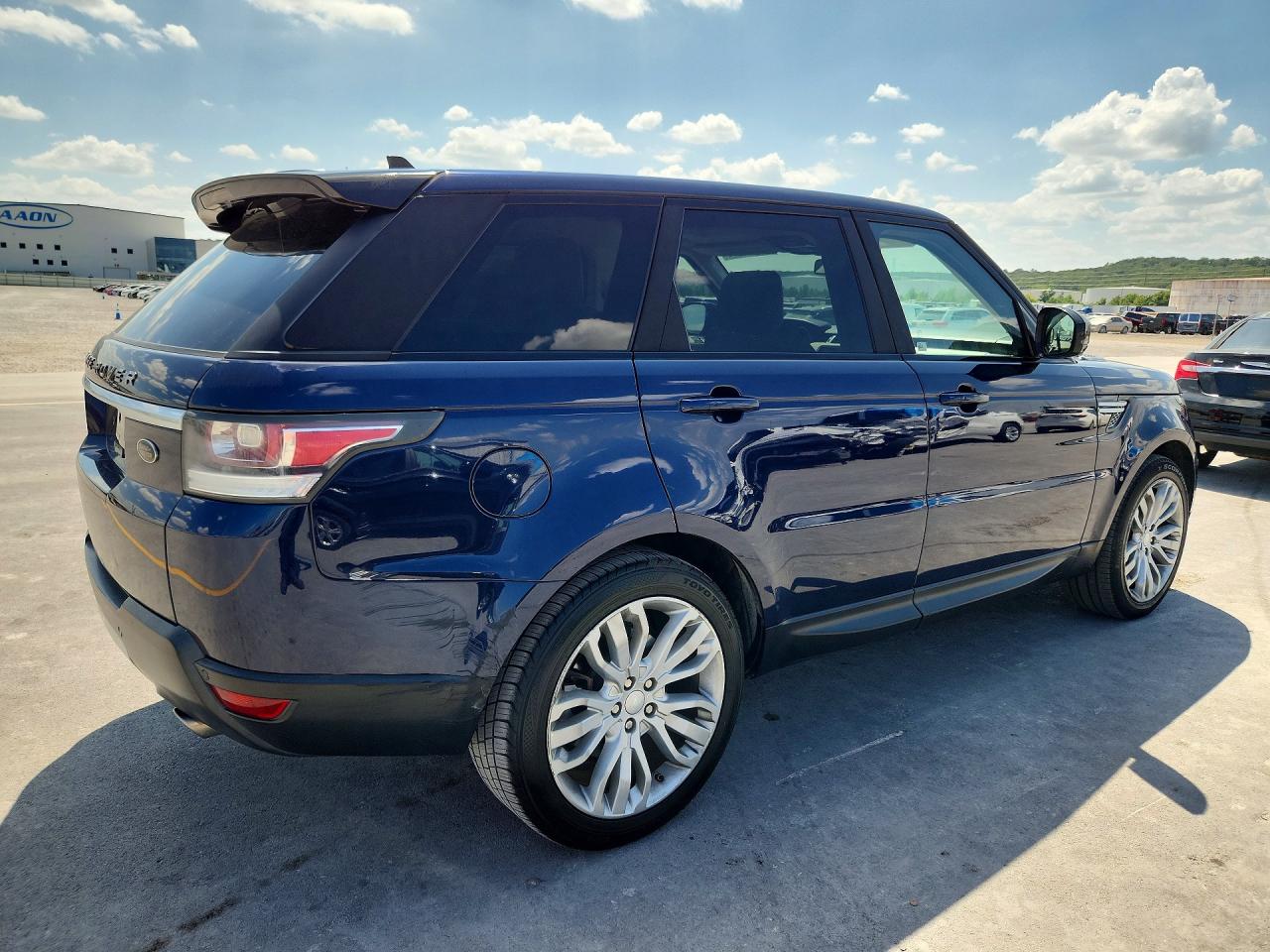 2015 Land Rover Range Rover Sport Hse Синий vin: SALWR2VF7FA628593