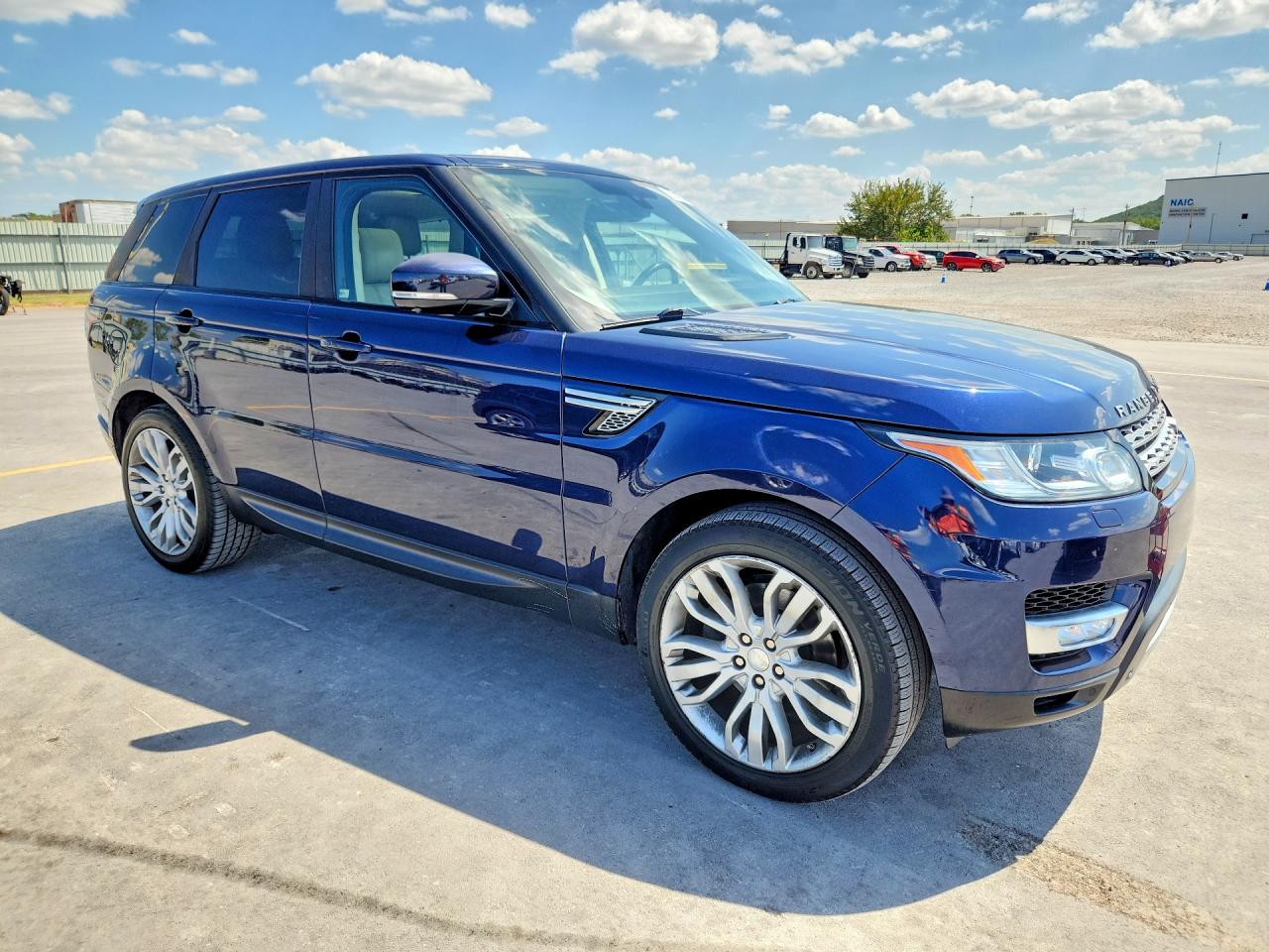 2015 Land Rover Range Rover Sport Hse Синий vin: SALWR2VF7FA628593