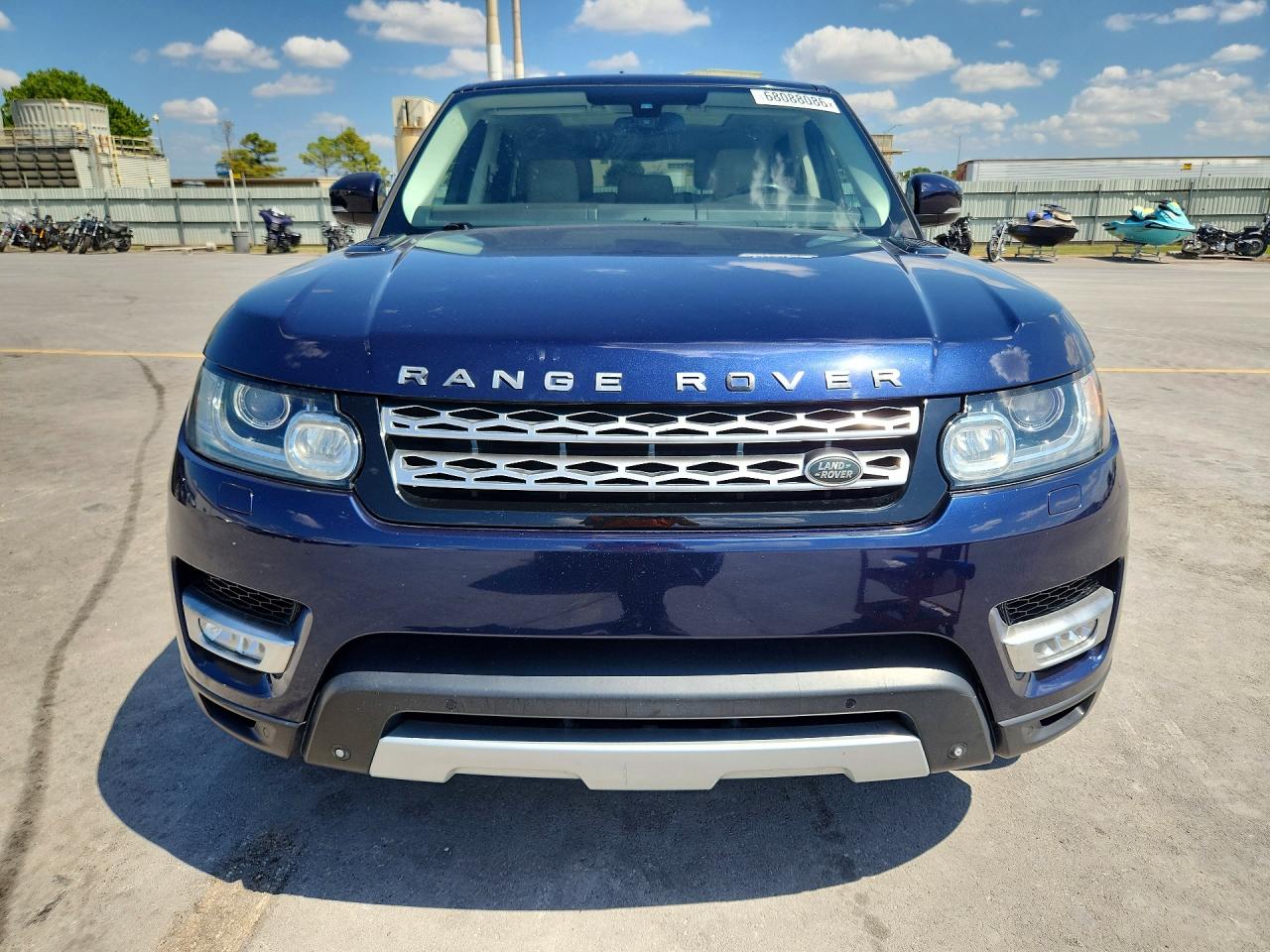 2015 Land Rover Range Rover Sport Hse Синий vin: SALWR2VF7FA628593