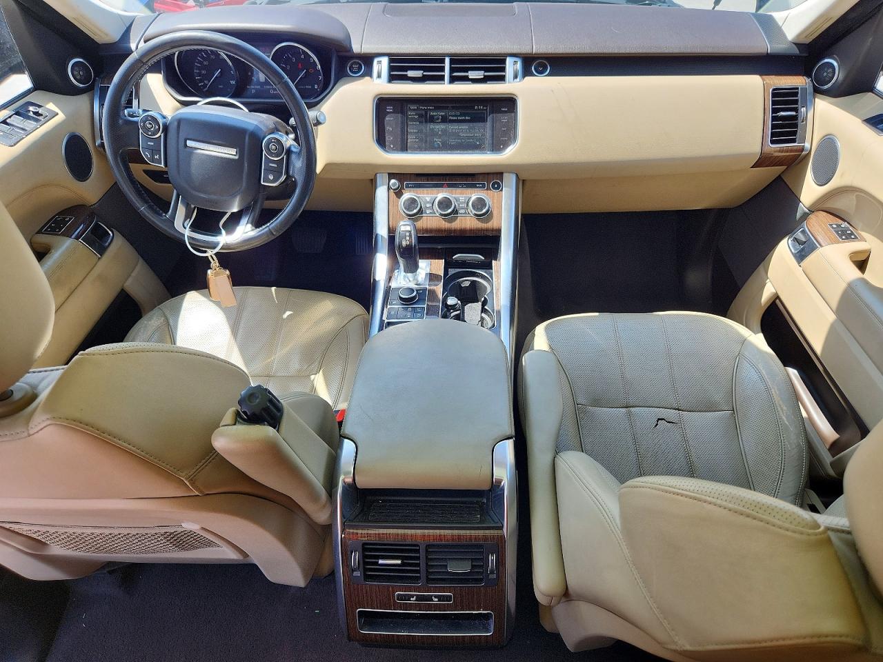 2015 Land Rover Range Rover Sport Hse Синий vin: SALWR2VF7FA628593