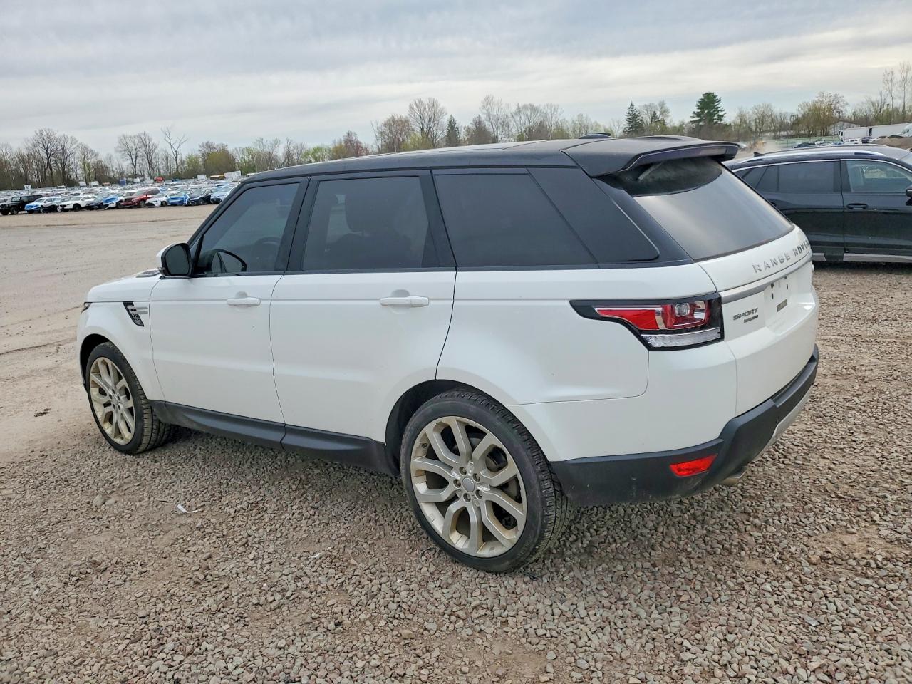 2015 Land Rover Range Rover Sport Hse White vin: SALWR2VF8FA504557