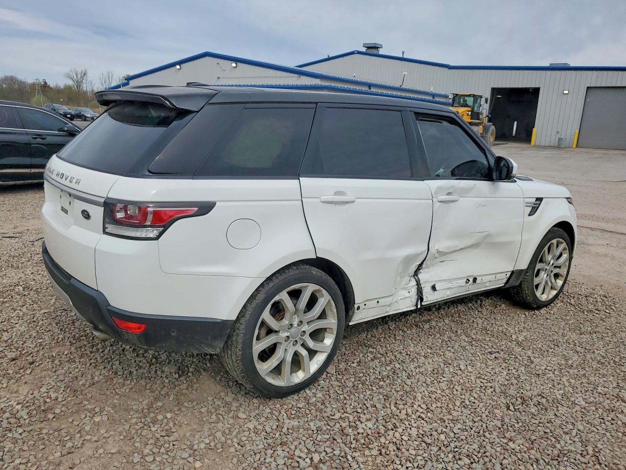 2015 Land Rover Range Rover Sport Hse White vin: SALWR2VF8FA504557