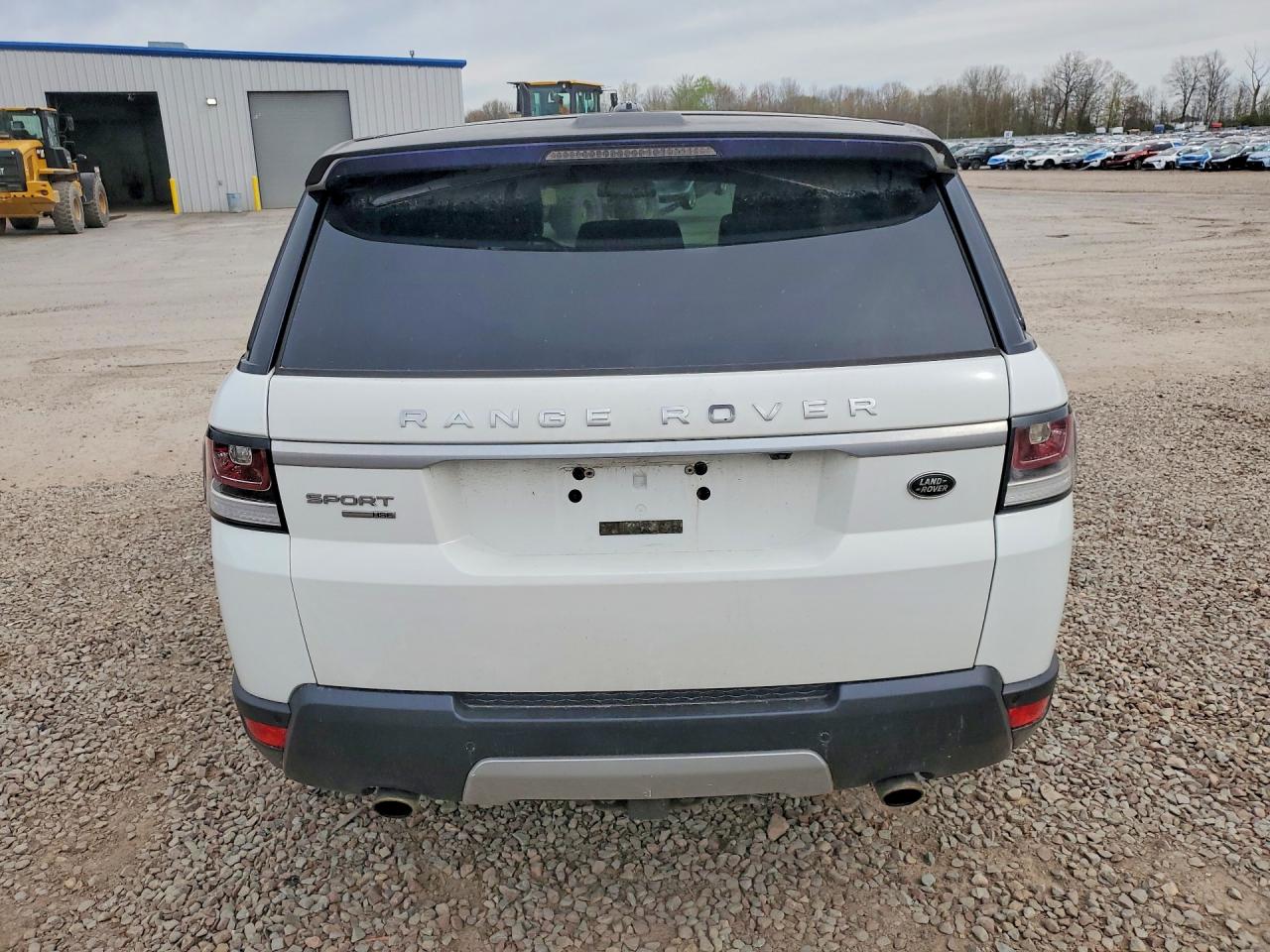 2015 Land Rover Range Rover Sport Hse White vin: SALWR2VF8FA504557