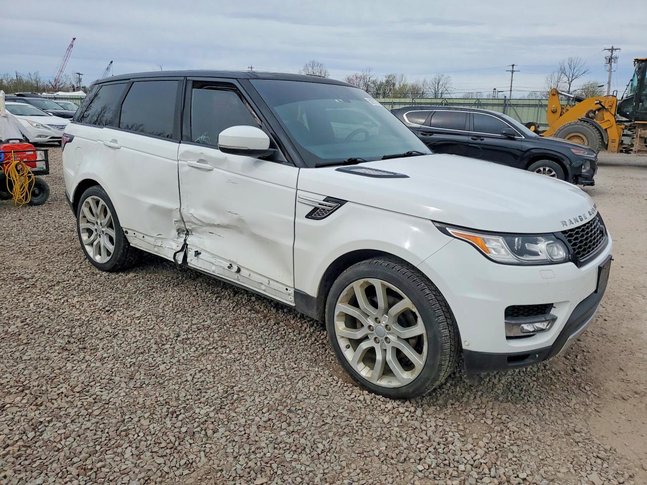 2015 Land Rover Range Rover Sport Hse White vin: SALWR2VF8FA504557