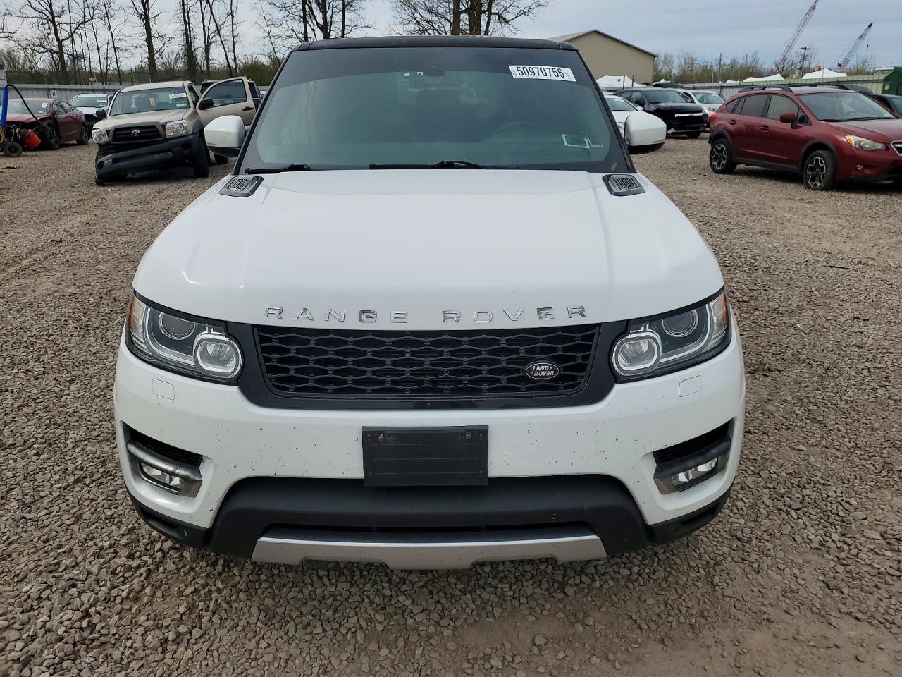 2015 Land Rover Range Rover Sport Hse White vin: SALWR2VF8FA504557