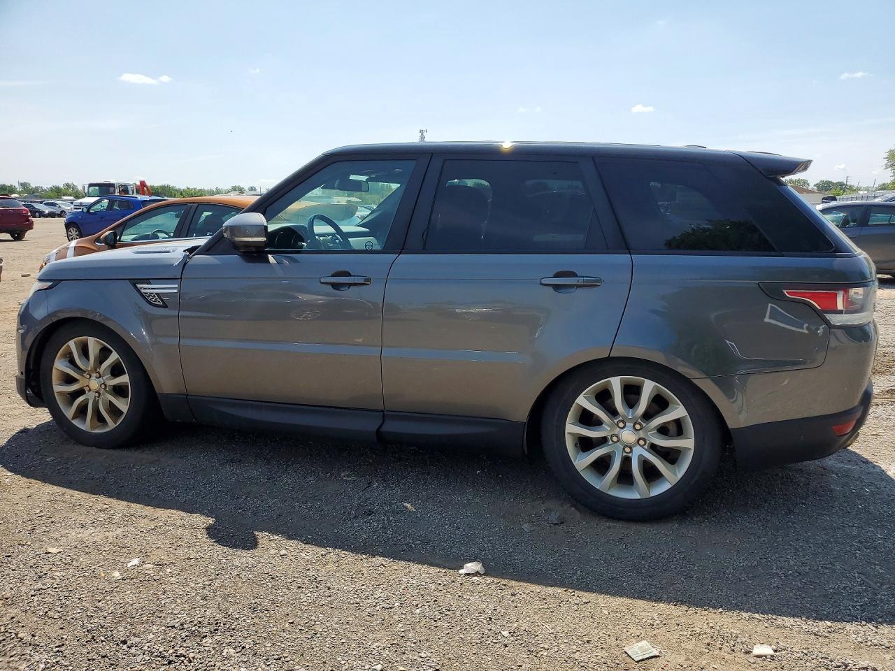2015 Land Rover Range Rover Sport Hse Black vin: SALWR2VF8FA507040