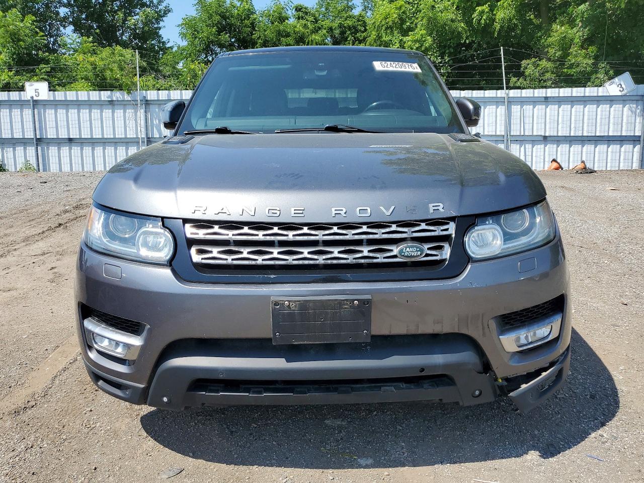 2015 Land Rover Range Rover Sport Hse Black vin: SALWR2VF8FA507040