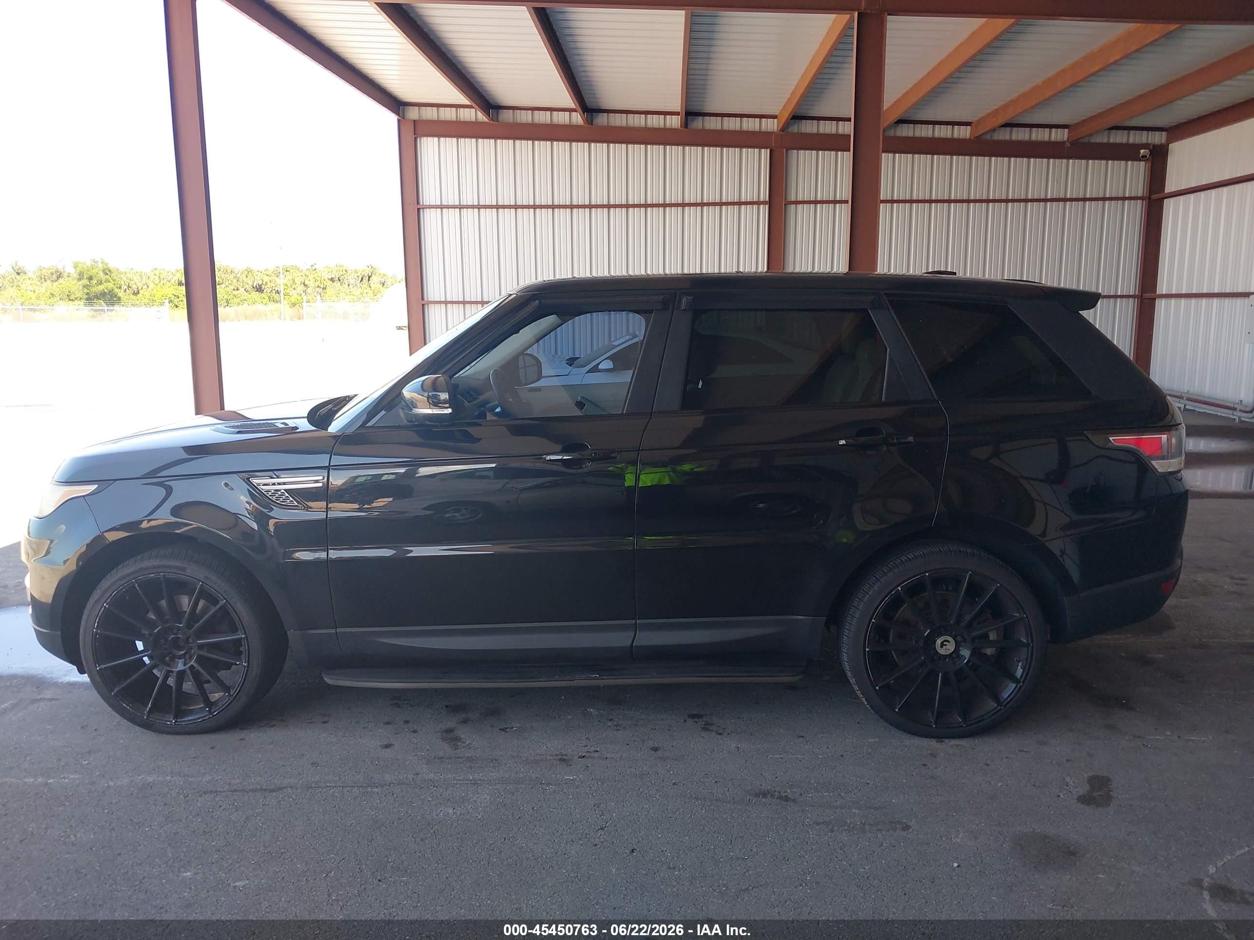 2015 Land Rover Range Rover Sport 3.0l V6 Supercharged Hse Black vin: SALWR2VF8FA511427