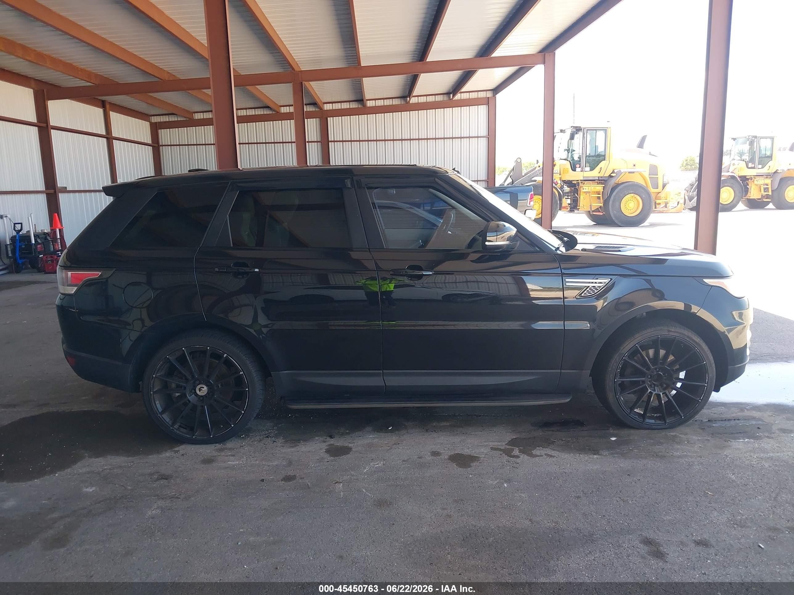 2015 Land Rover Range Rover Sport 3.0l V6 Supercharged Hse Black vin: SALWR2VF8FA511427