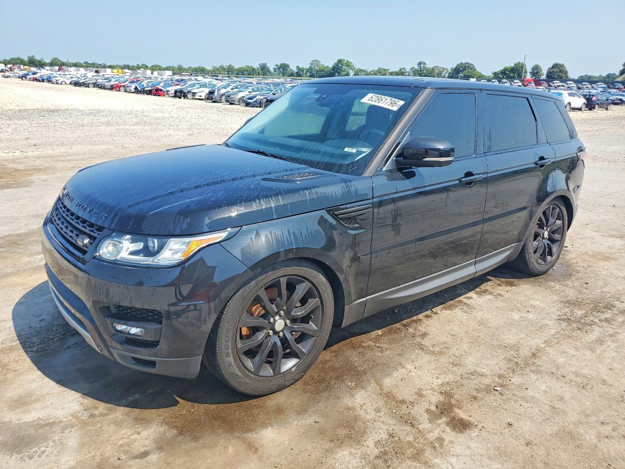 2015 Land Rover Range Rover Sport Hse Black vin: SALWR2VF8FA518457