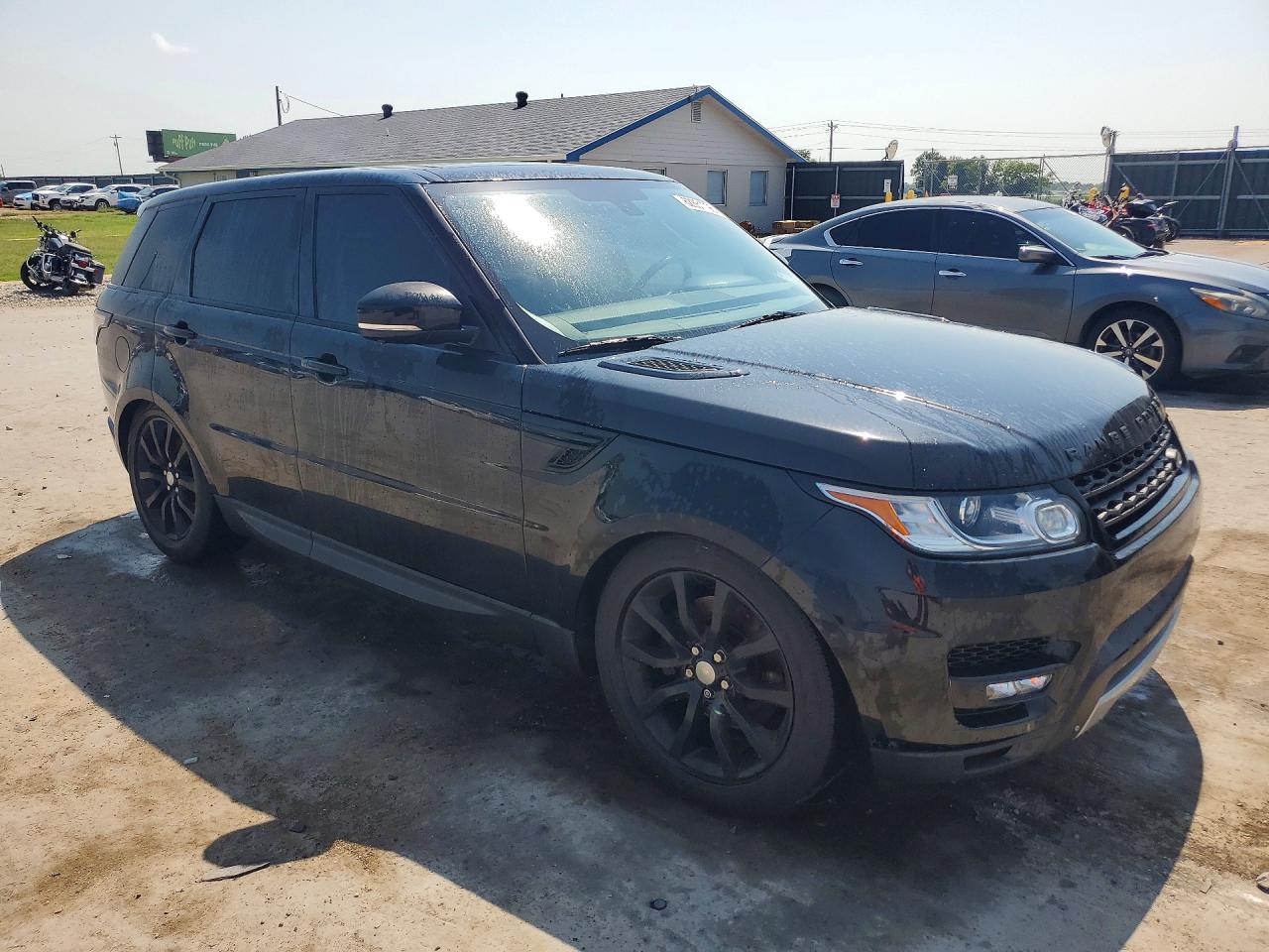 2015 Land Rover Range Rover Sport Hse Black vin: SALWR2VF8FA518457