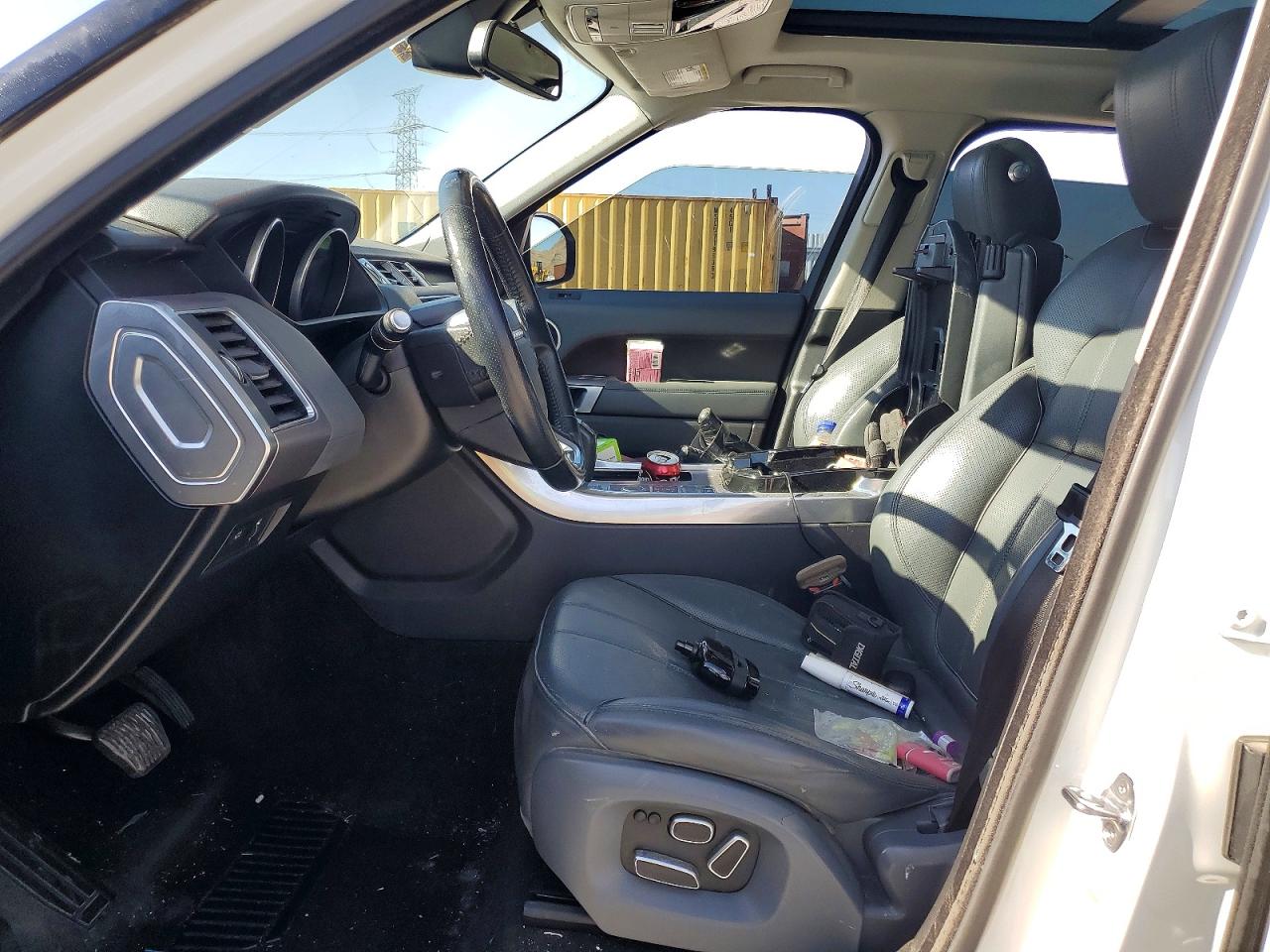 2014 Land Rover Range Rover Sport Hse Белый vin: SALWR2VF9EA302874