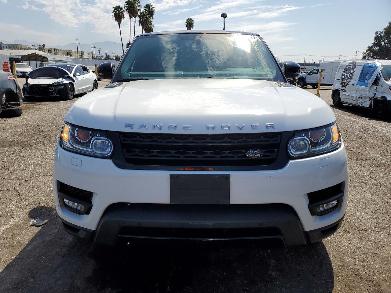 2015 Land Rover Range Rover Sport Hse White vin: SALWR2VF9FA525806