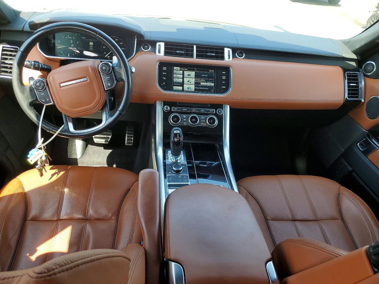 2015 Land Rover Range Rover Sport Hse White vin: SALWR2VF9FA525806