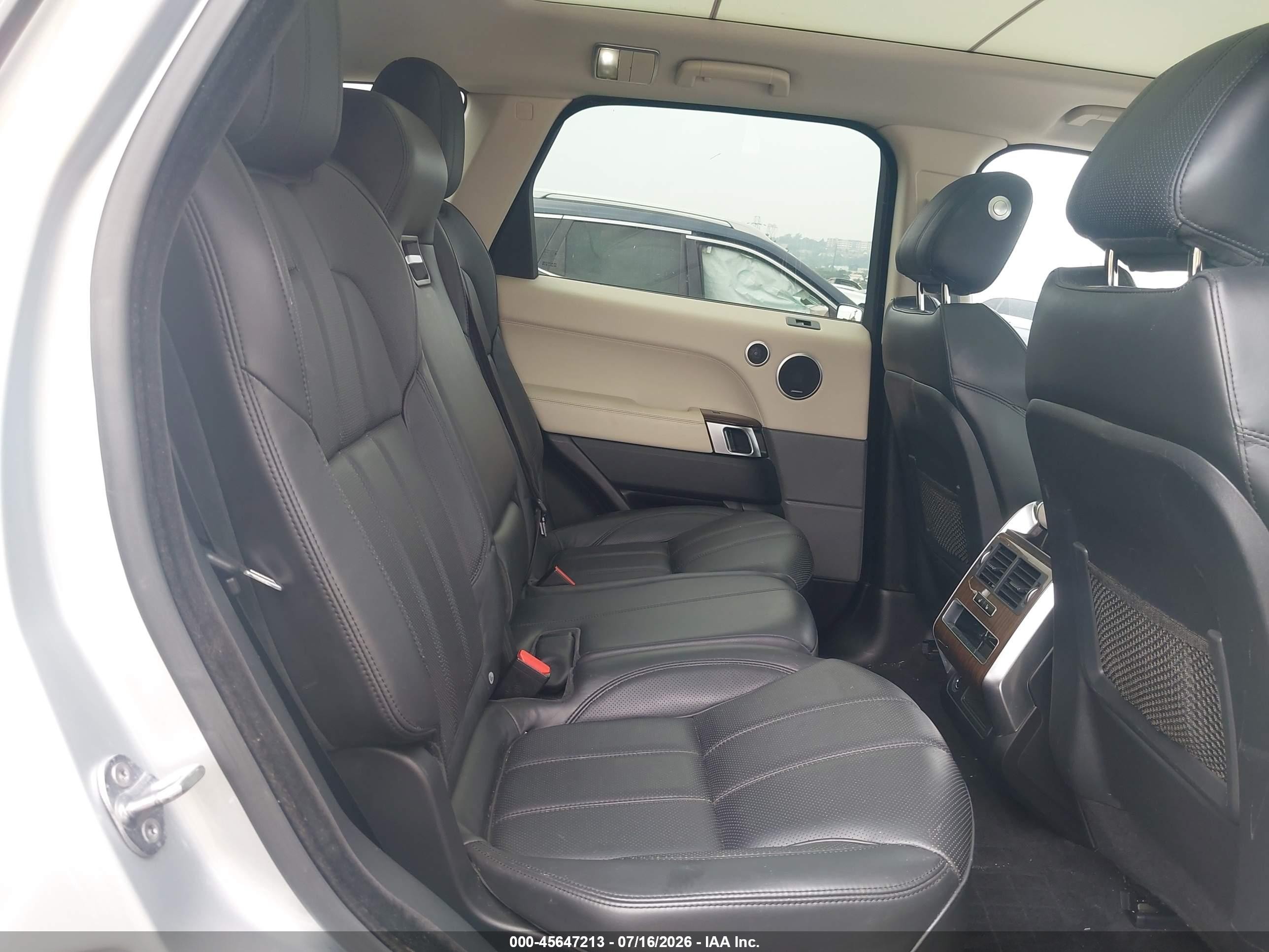 2015 Land Rover Range Rover Sport 3.0l V6 Supercharged Hse Silver vin: SALWR2VF9FA529399