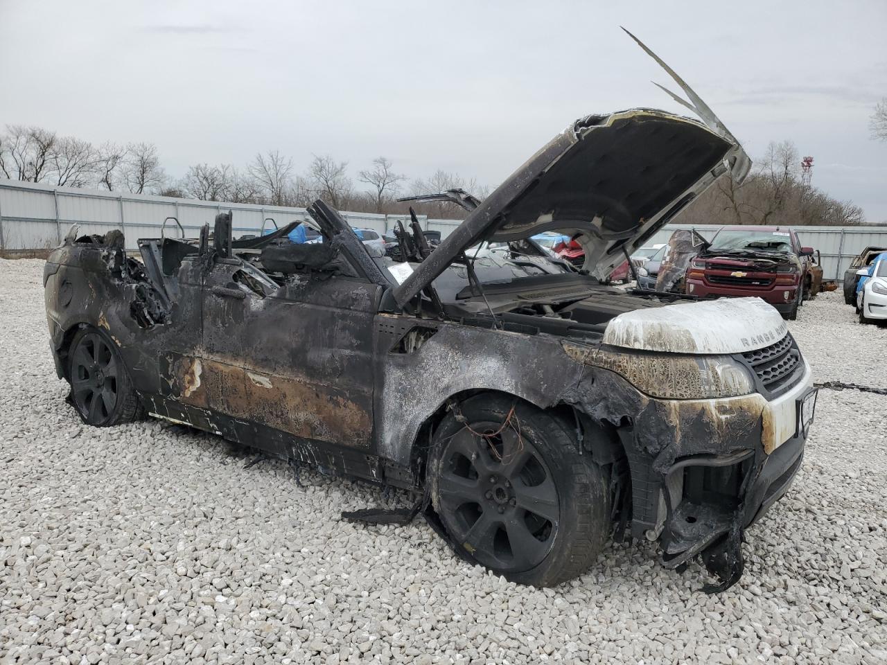 2015 Land Rover Range Rover Sport Hse Белый vin: SALWR2VF9FA607597