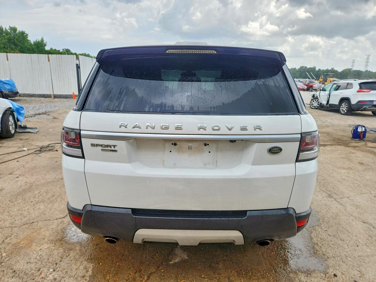 2015 Land Rover Range Rover Sport Hse White vin: SALWR2VF9FA619152