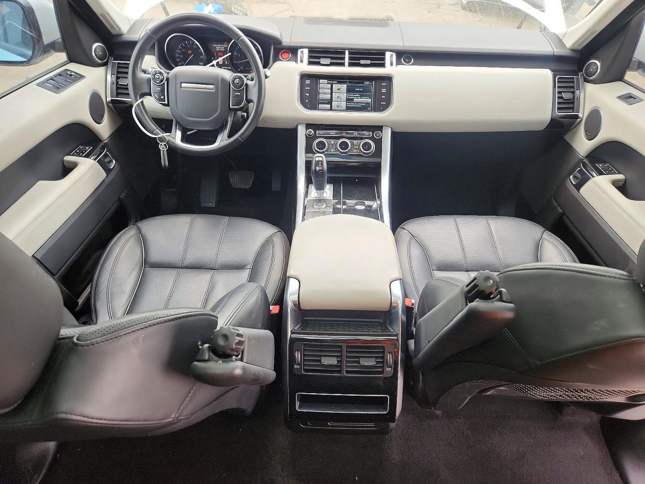2015 Land Rover Range Rover Sport Hse White vin: SALWR2VF9FA619152