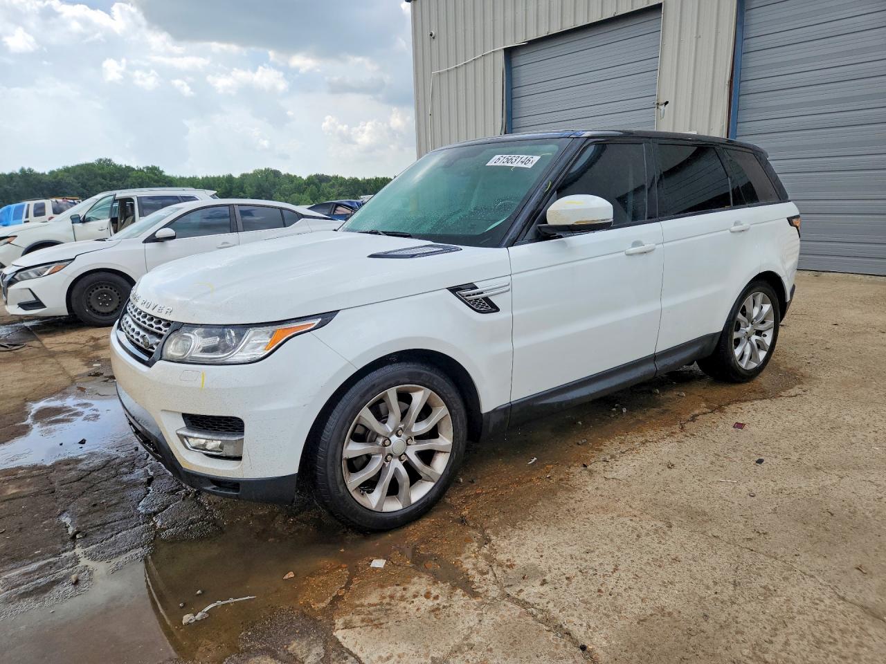 2015 Land Rover Range Rover Sport Hse White vin: SALWR2VF9FA619152