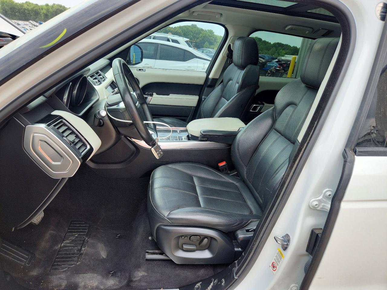 2015 Land Rover Range Rover Sport Hse White vin: SALWR2VF9FA619152