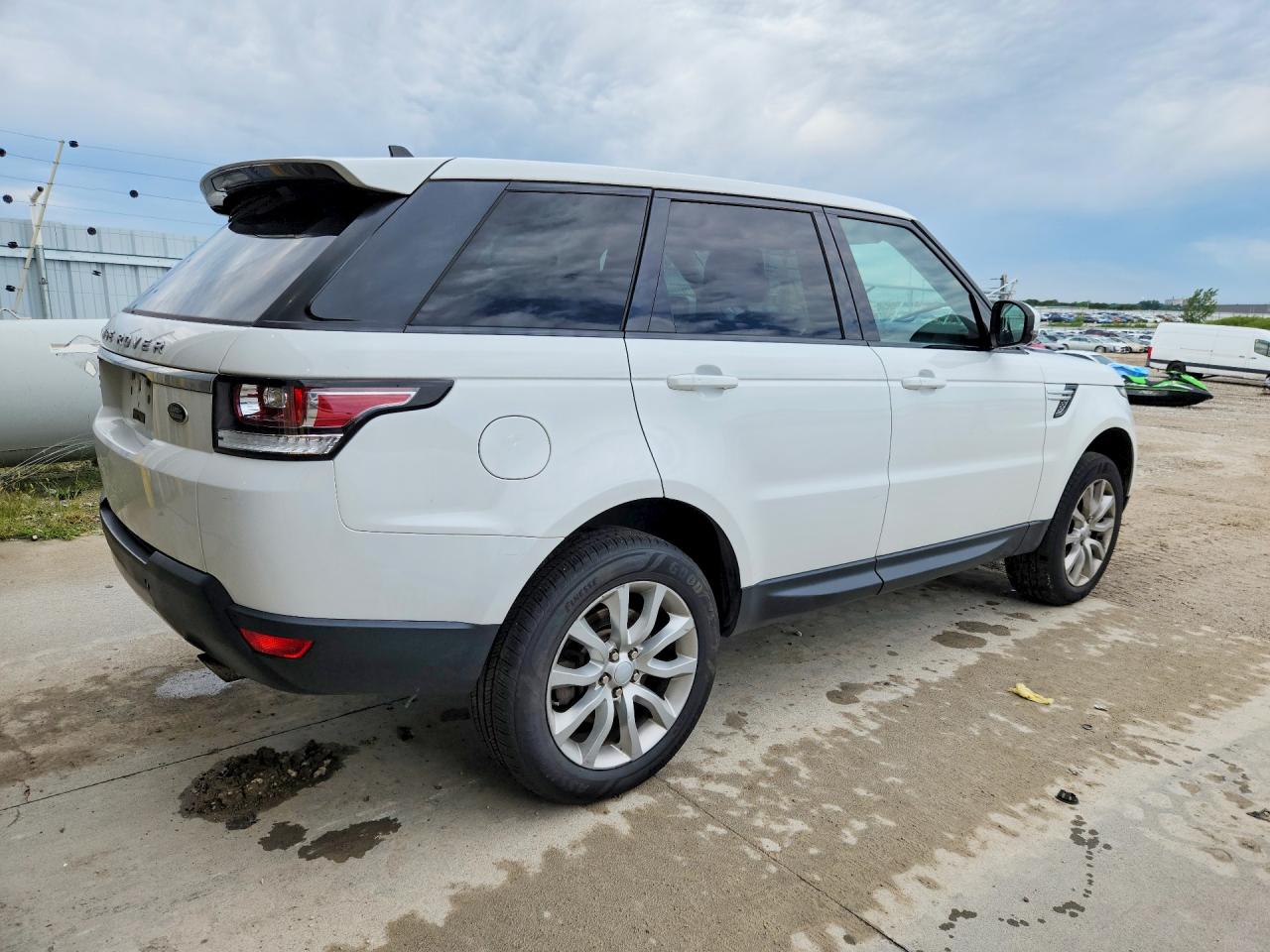 2015 Land Rover Range Rove White vin: SALWR2VF9FA625744