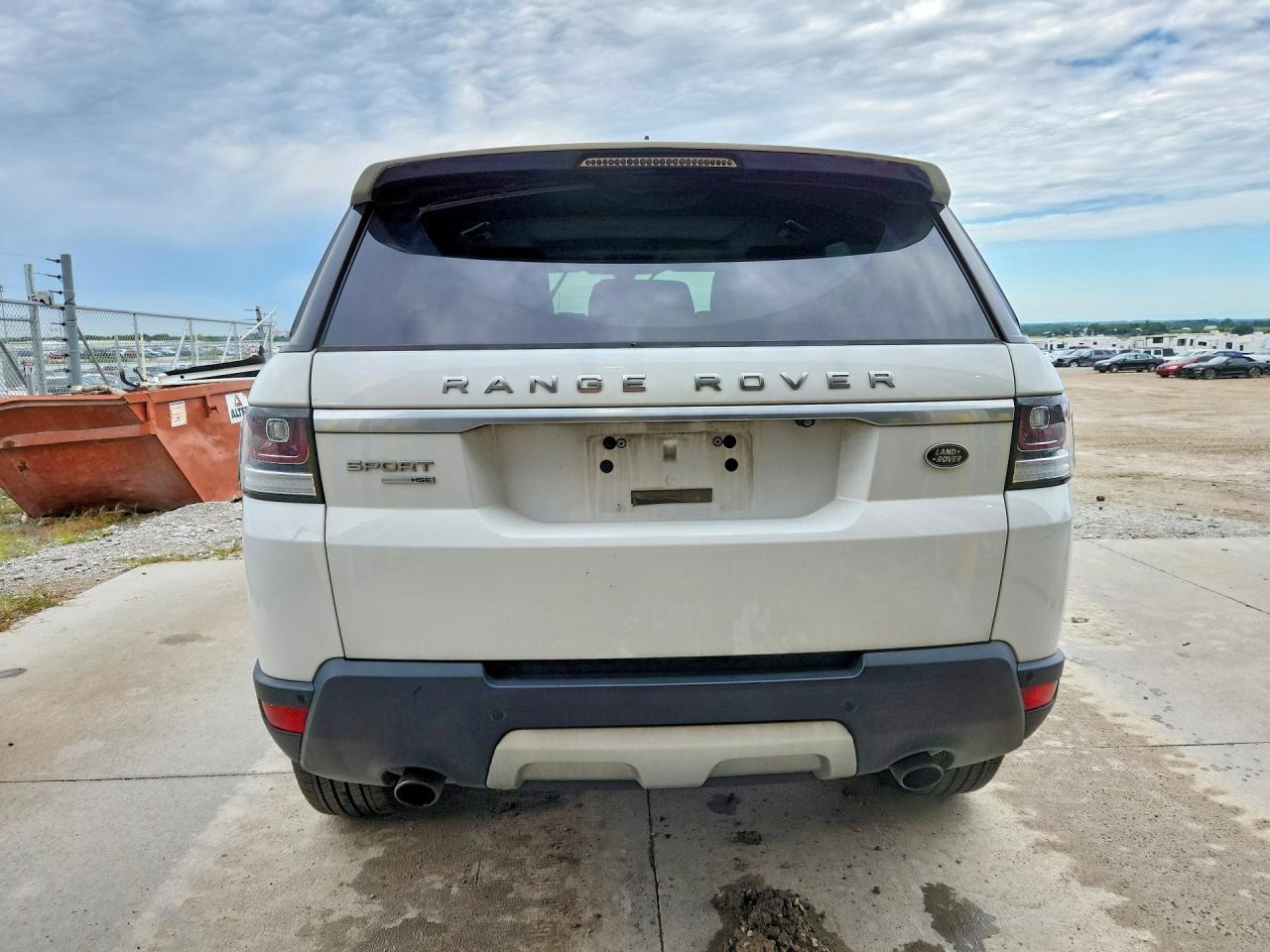2015 Land Rover Range Rove White vin: SALWR2VF9FA625744