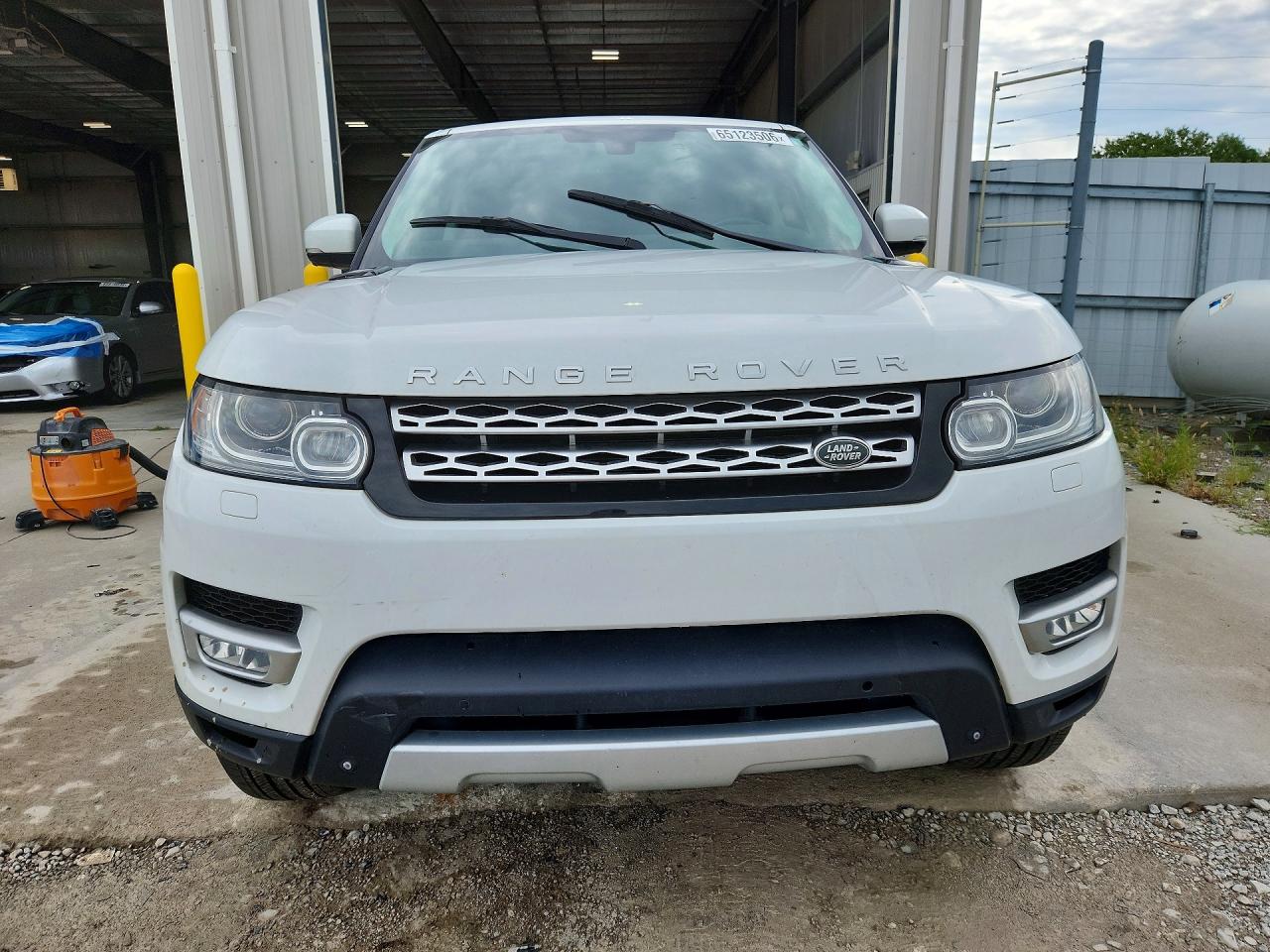 2015 Land Rover Range Rove White vin: SALWR2VF9FA625744