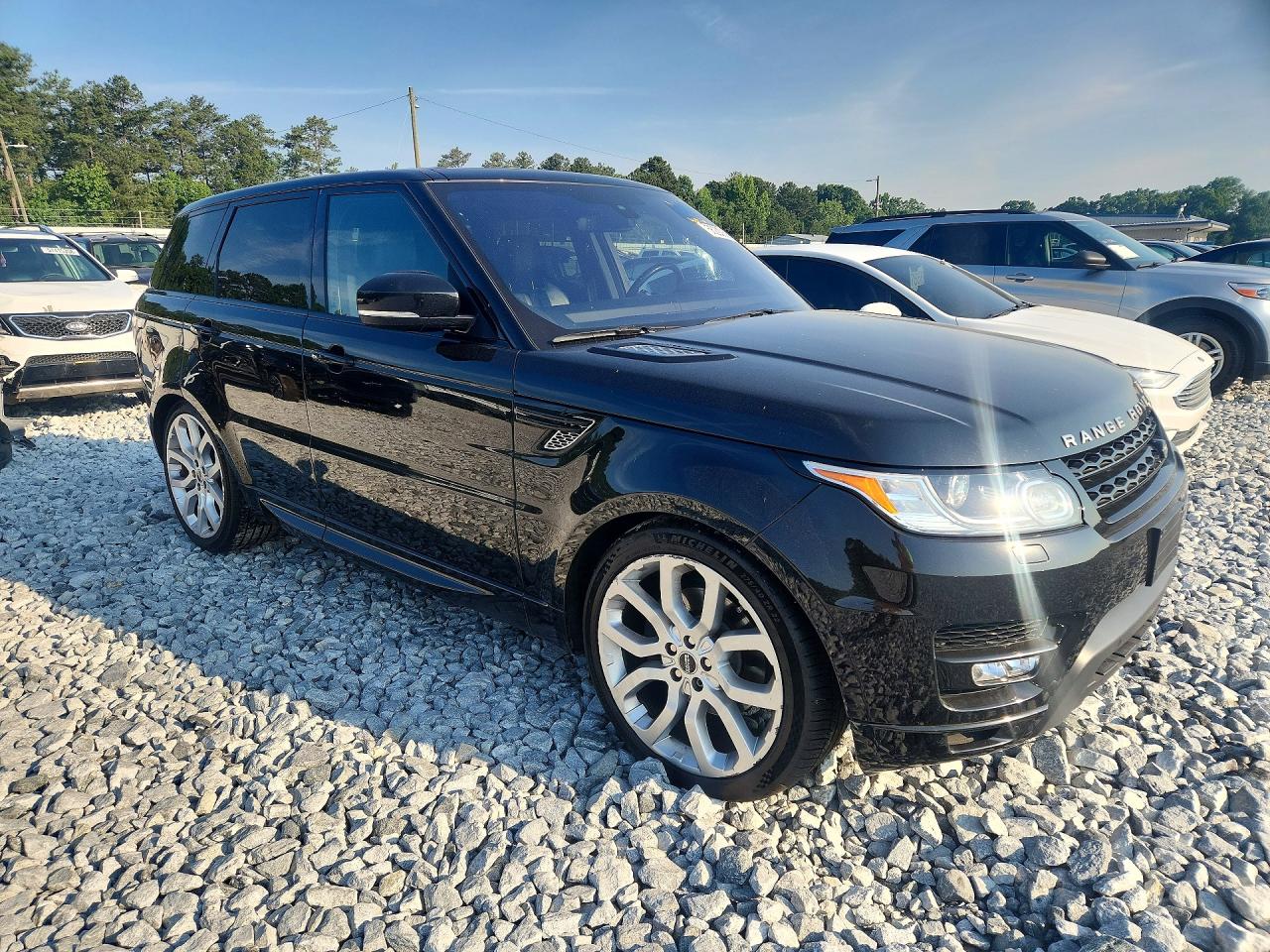 2016 Land Rover Range Rover Sport Hse Черный vin: SALWR2VF9GA631920