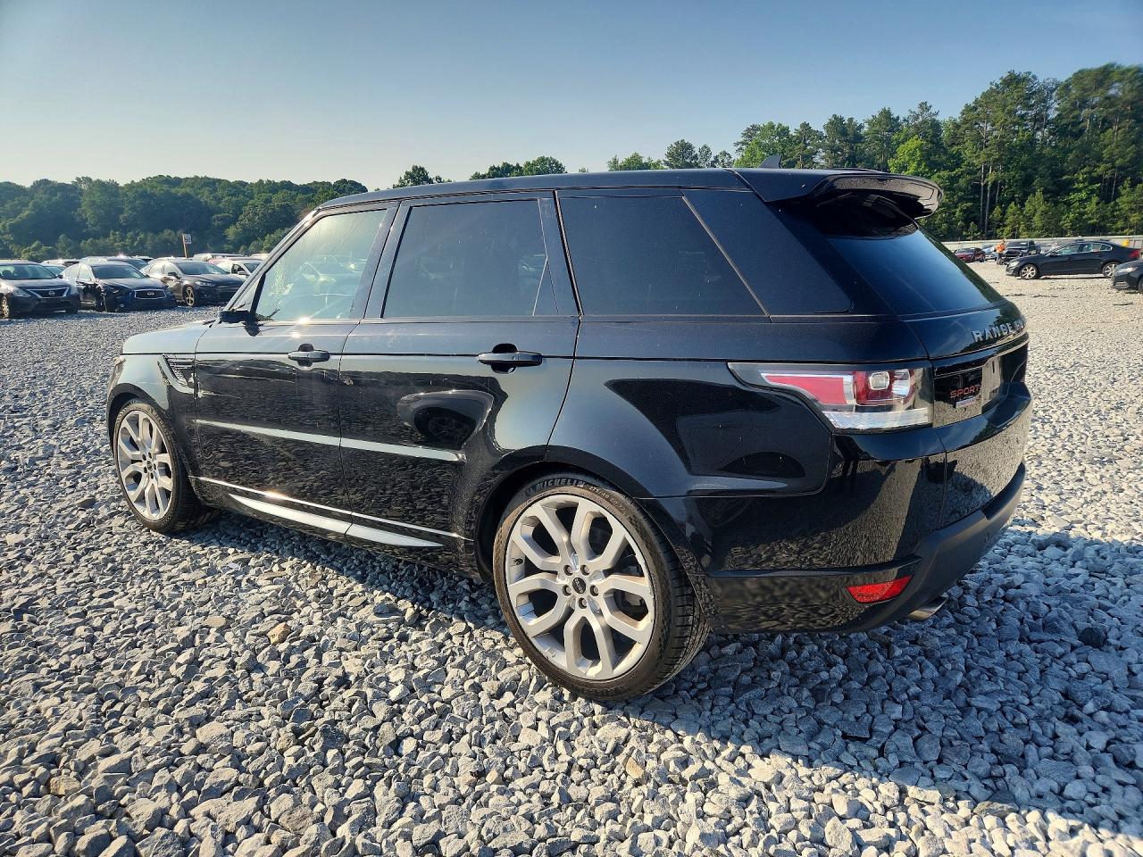 2016 Land Rover Range Rover Sport Hse Черный vin: SALWR2VF9GA631920