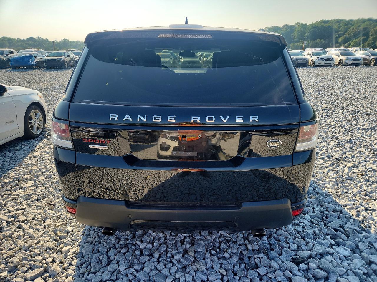 2016 Land Rover Range Rover Sport Hse Черный vin: SALWR2VF9GA631920