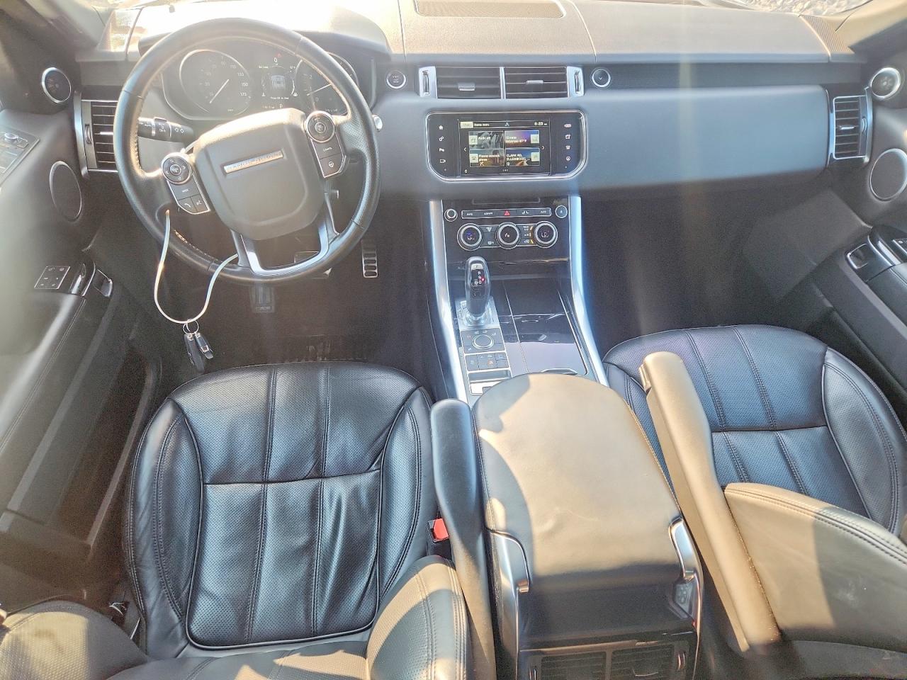 2016 Land Rover Range Rover Sport Hse Черный vin: SALWR2VF9GA631920