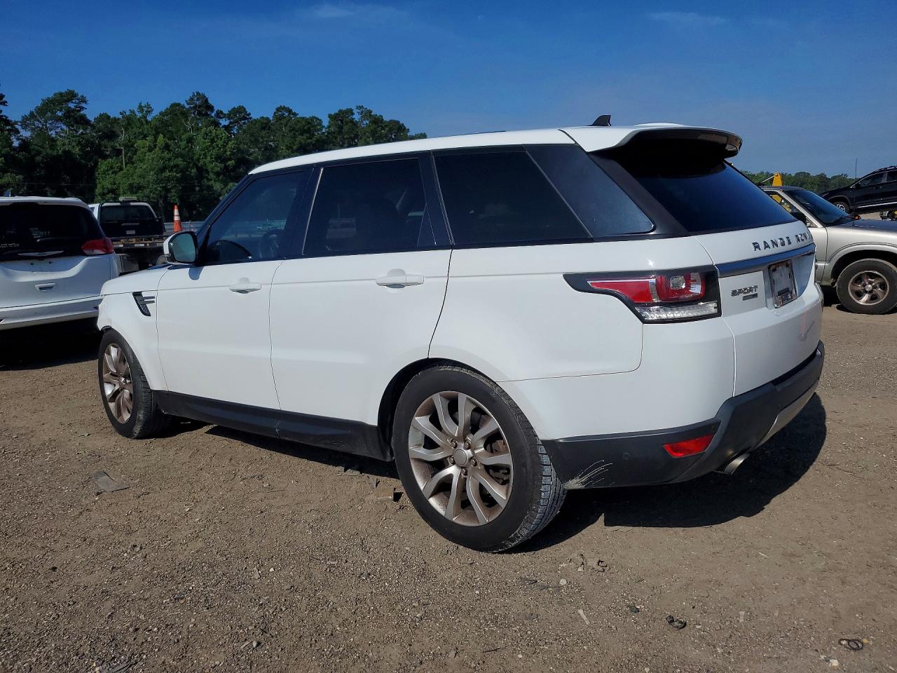 2016 Land Rover Range Rover Sport Hse White vin: SALWR2VF9GA639855