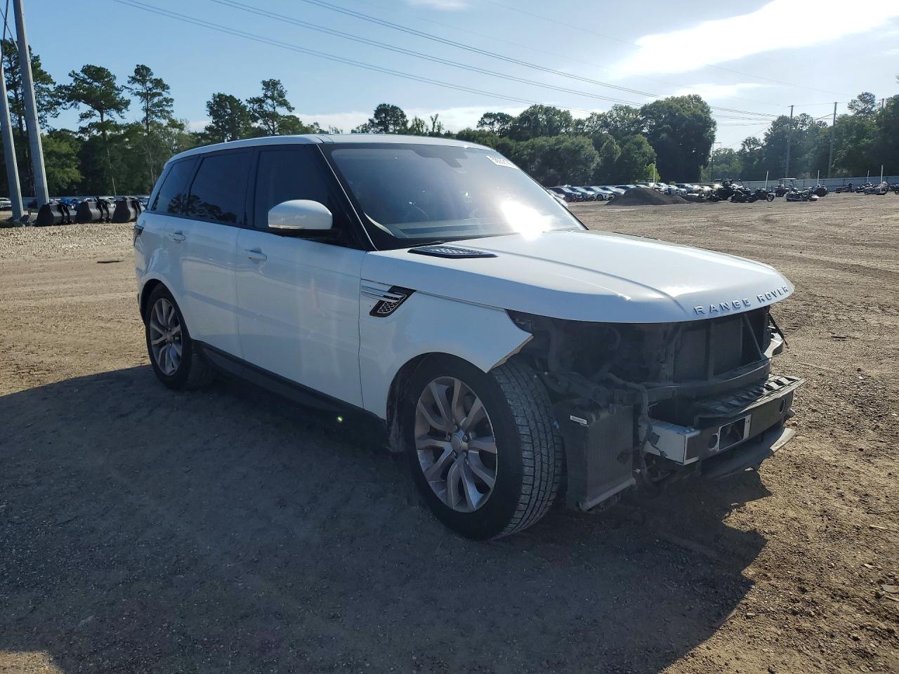 2016 Land Rover Range Rover Sport Hse White vin: SALWR2VF9GA639855