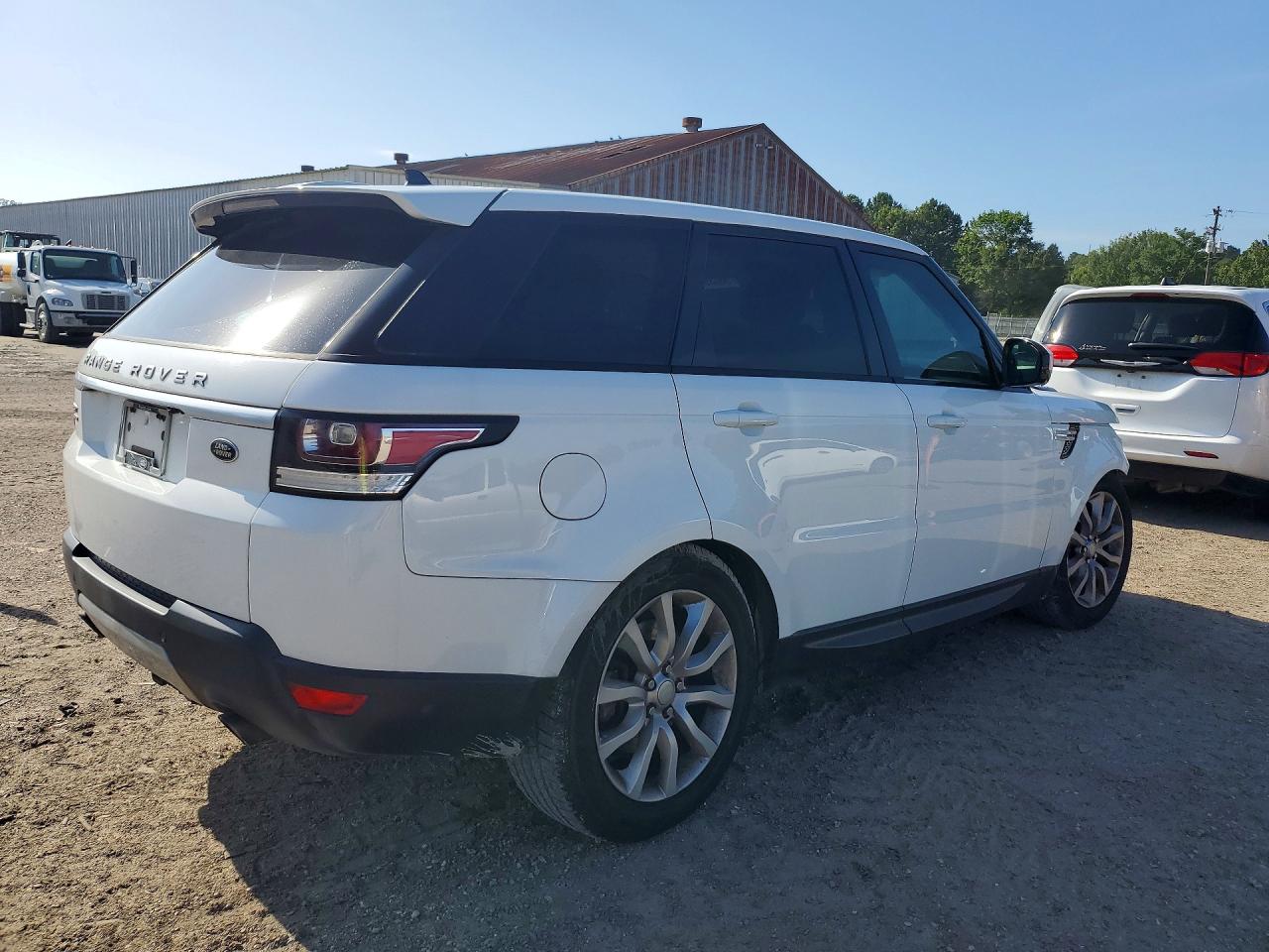 2016 Land Rover Range Rover Sport Hse White vin: SALWR2VF9GA639855