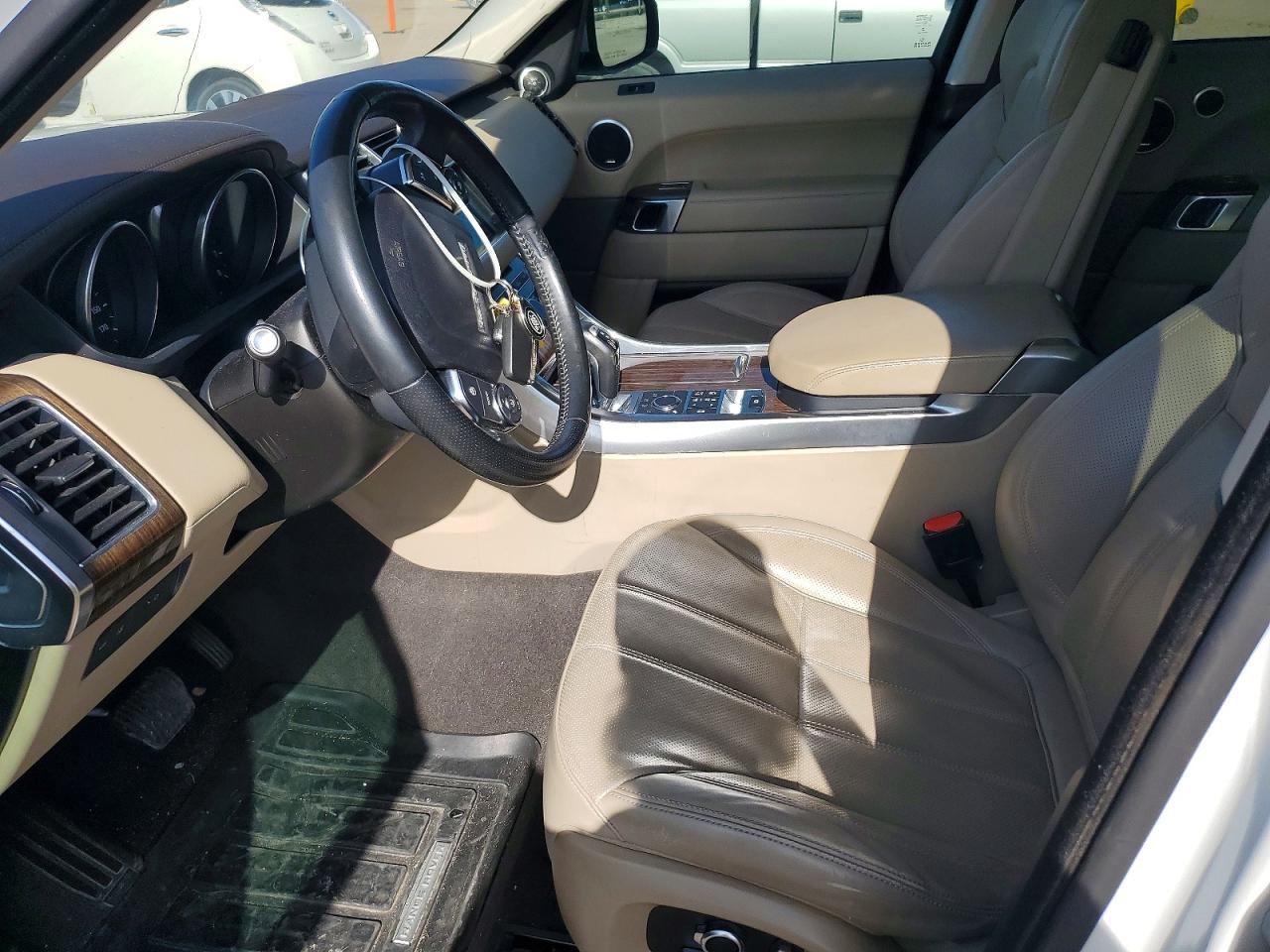 2016 Land Rover Range Rover Sport Hse White vin: SALWR2VF9GA639855