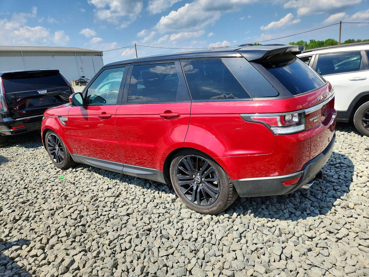 2015 Land Rover Range Rover Sport Hse Red vin: SALWR2VFXFA507640